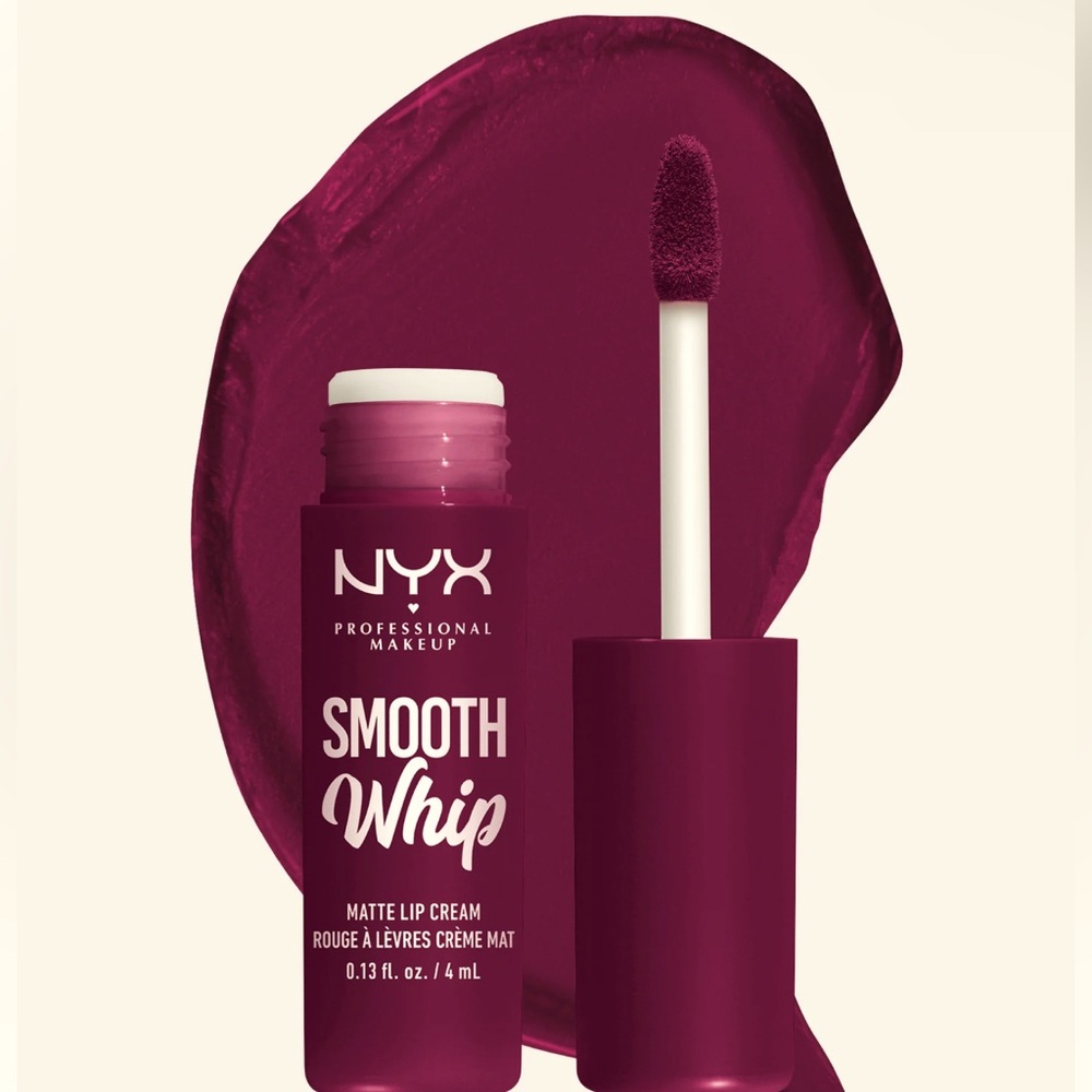 2 NYX Smooth Whip Matte Lip Cream - Rich Plum